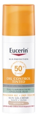 Eucerin Sun Protection Oil Control Gel-Cream Tinted Medium SPF50+ 50 ml