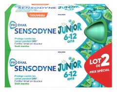 Sensodyne Pro-Emalj Tandkr&auml;m Junior Paket med 2 x 50 ml