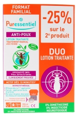 Puressentiel Anti-Piolhos Lo&ccedil;&atilde;o de Tratamento 200 ml + Pente Pack de 2 x 200 ml