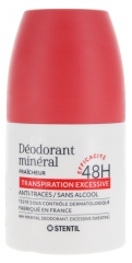 Stentil Desodorante Mineral Frescura Transpira&ccedil;&atilde;o Excessiva 48H 50 ml