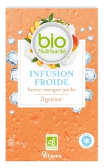 Ceai Vitavea de Infuzie Rece Digestie Aromă Mango-Piersică Bio 20 Plicuri