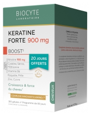 Biocyte Keratin Forte 900 mg Boost 180 Kapseln