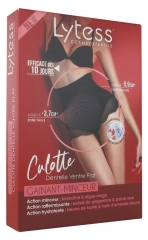 Lytess Cosmétotextile Gainant - Minceur Culotte Dentelle Ventre Plat Couleur Noire