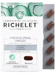 Richelet Włosy Skóra Paznokcie 30 Kapsułek