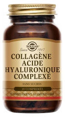 Solgar Hialuronskābe 120 mg 30 Tabletes