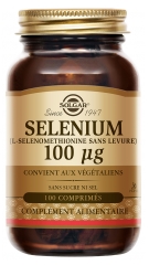 Solgar Selenium 100 µg 100 Comprimés