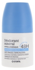 &bdquo;Stentil&ldquo; mineralinis dezodorantas jautriai odai 48H rutulinis 50 ml