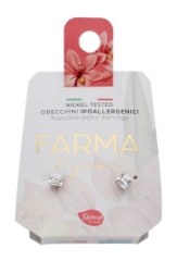 Farma Bijoux Xirius Crystal 6,2mm hipoalerginiai auskarai