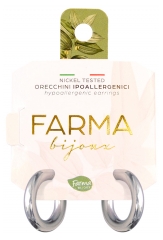 Farma Bijoux Pendientes Criollas Redondos Hipoalerg&eacute;nicos 16 mm