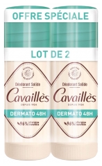 Cavaillès Dermato 48H Déodorant Stick Lot de 2 x 40 ml