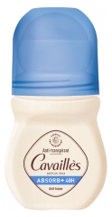 Cavaillès Absorb+ 48H Déodorant Anti-Traces Roll-On 50 ml