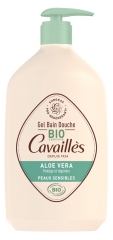 Cavaill&egrave;s Gel za prhanje in kopel za občutljivo kožo Bio Aloe Vera 1 L