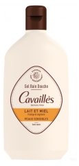 Cavaill&egrave;s Gel Bain Douche Peaux Sensibles Lait et Miel 400 ml