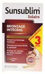 Nutreov Sunsublim Integrale Bruining Normale Huid 3 x 30 Capsules Pak