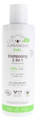 Alphanova Bébé Shampoing 2en1 Bio 200 ml
