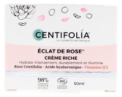 Centifolia Éclat de Rose Crème Riche Bio 50 ml