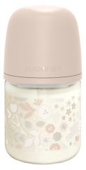 Suavinex Wonderland Biberon Verre Tétine Symétrique Débit Lent 120 ml 0 Mois et +
