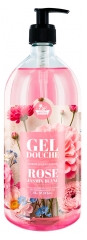 Gel de Banho Rosa Jasmim Branco Les Petits Bains de Provence 1 L