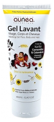 Aun&eacute;a Gel za umivanje obraza & Telo 200 ml