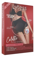 Chilot Modelator pentru Siluetă Lytess Cosm&eacute;totextile - Subțiere cu Dantelă pentru Buric Plat Culoare Piele