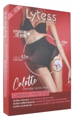 Lytess Cosmétotextile Gainant - Minceur Culotte Dentelle Ventre Plat Couleur Noire