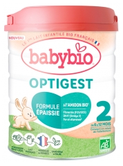 Babybio Optigest 2 Formule Épaissie de 6 à 12 Mois Bio 800 g