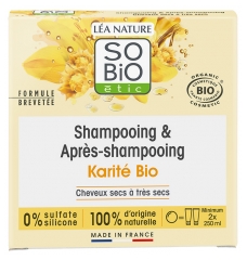 Champ&ocirc; & Condicionador Karit&eacute; Bio 65 g L&eacute;a Nature SO BIO &eacute;tic