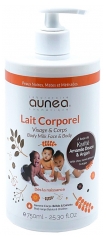 Aun&eacute;a Lapte de Corp Față & Corp 750 ml