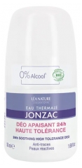 Jonzac Terminis Vanduo Deodorantas Be Kvapo 24H Didelis Toleravimas Bio 50 ml