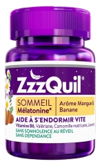 ZzzQuil Miego Mangas & Bananas 30 Guminukų