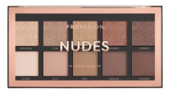 Profusion Cosmetics Paletka očn&iacute;ch st&iacute;nů Nudes 10 odst&iacute;nů