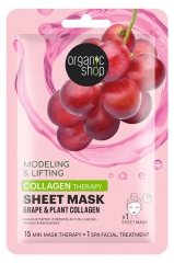 Organic Shop Col&aacute;geno Terapia 1 Mascarilla de Papel Tensora y Remodeladora
