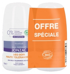 Eau de Jonzac Deodorant High Tolerance Care 24H Organic 2 x 50ml