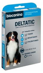 Biocanina Deltatic 1,304 g Coleira C&atilde;es Grandes 1 Coleira
