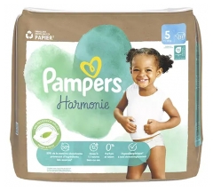Pampers Harmonie Mărimea 5, 31 Scutece Ambalaj Reciclat (11-16 kg)