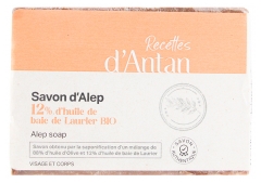 Recettes d'Antan Authentique Savon d'Alep 12% 200 g