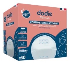 Dodie Allaitement Imetyksen Y&ouml;tyynynliinat 30 tyynynliinaa