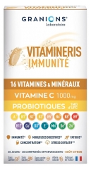 Granions Vitamineris Imunidade 1000 mg 30 Comprimidos Efervescentes