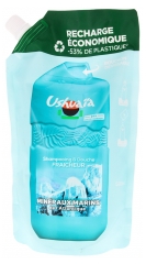Ushua&iuml;a Shampoo Dusche Frische Meeresmineralien &Ouml;ko-Nachf&uuml;llung 500 ml