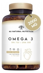 N2 Natural Nutrition Symbiotics Probiotics and Prebiotics 60 Capsules