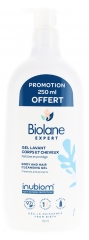 Gel de spălare corp și păr Biolane Expert 500 ml + 250 ml Cadou
