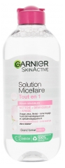 Garnier SkinActive Soluci&oacute;n Micelar Todo en 1 Pieles Sensibles 400 ml