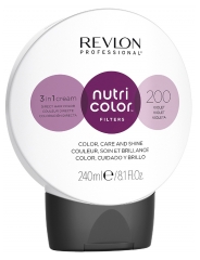 Revlon Professional Nutri Color Filters Soin Crème 3en1 Repigmentant Nutritif 240 ml - Coloration : 200 Violet