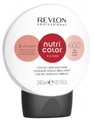 Revlon Professional Nutri Color Filters Soin Crème 3en1 Repigmentant Nutritif 240 ml - Coloration : 600 Rouge