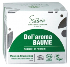 Salvia Nutrition Dol'Aroma Baume Apaisant et Relaxant Bio 30 ml
