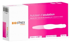 Biosynex 10 Pruebas de Ovulaci&oacute;n