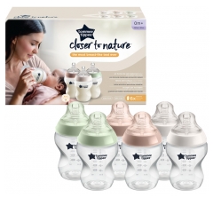 Tommee Tippee Closer to Nature 6 Biberons 260 ml 0 Mois et +