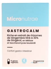 Micronutrae Gastrocalm 15 Vegetabiliska Kapslar