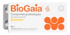 BioGaia Probiotico Microbiota Intestinale Gusto Limone 10 Compresse Masticabili