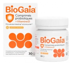 BioGaia Probiotic Tablets + Vitamin D 30 Chewable Tablets